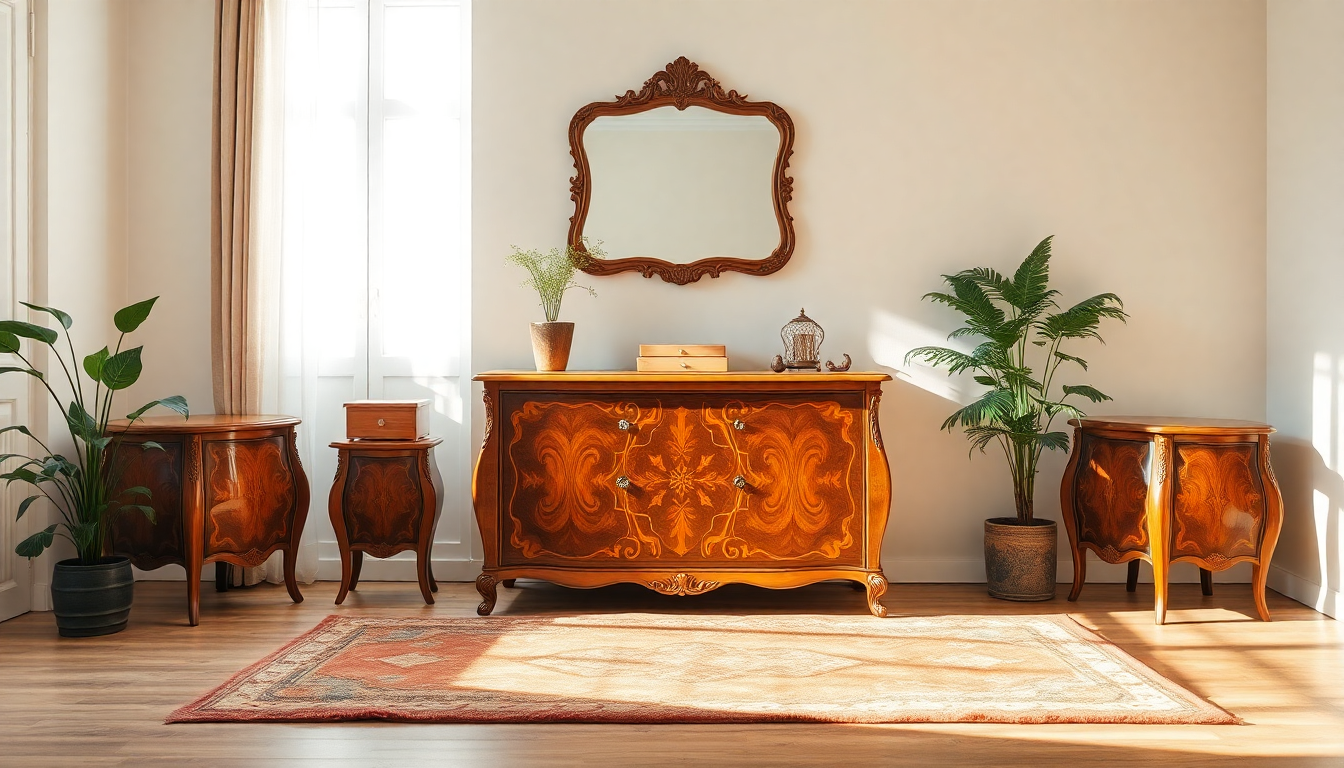Set di mobili antichi: eleganza e funzionalità per la tua casa