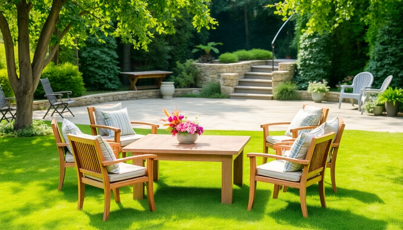 Arredare con stile: i migliori tavolini e salotti da giardino