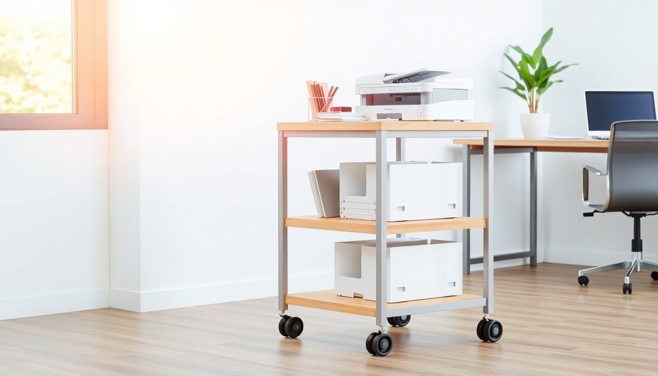 Carrello porta stampante: la soluzione ideale per il tuo ufficio