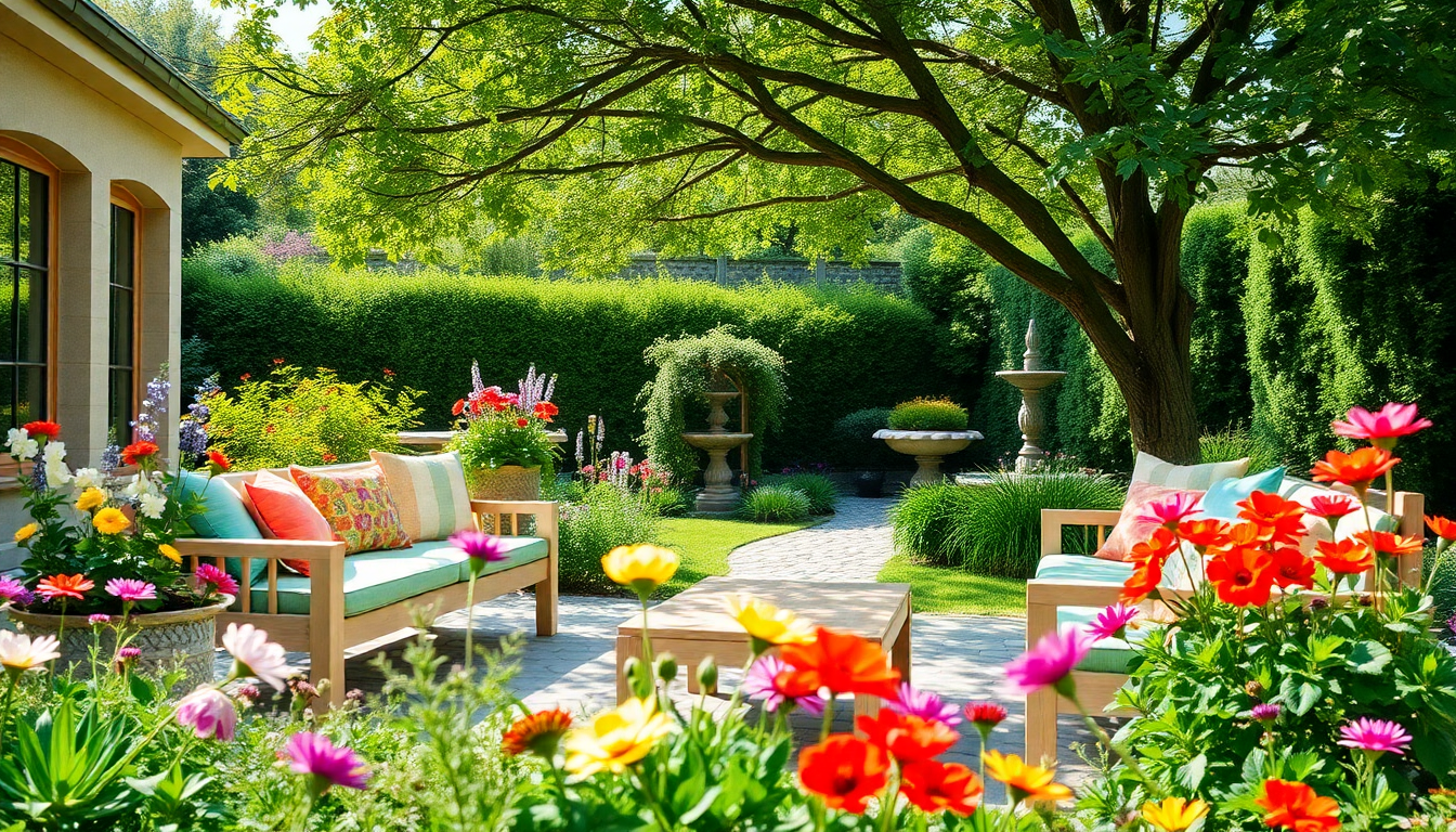 Come arredare il tuo giardino per ogni stagione