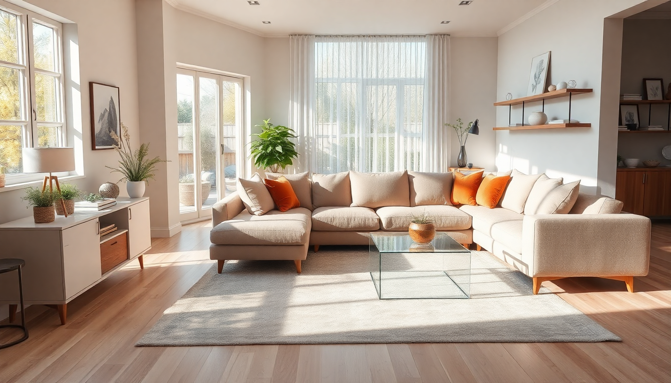 Come arredare un soggiorno con ingresso diretto