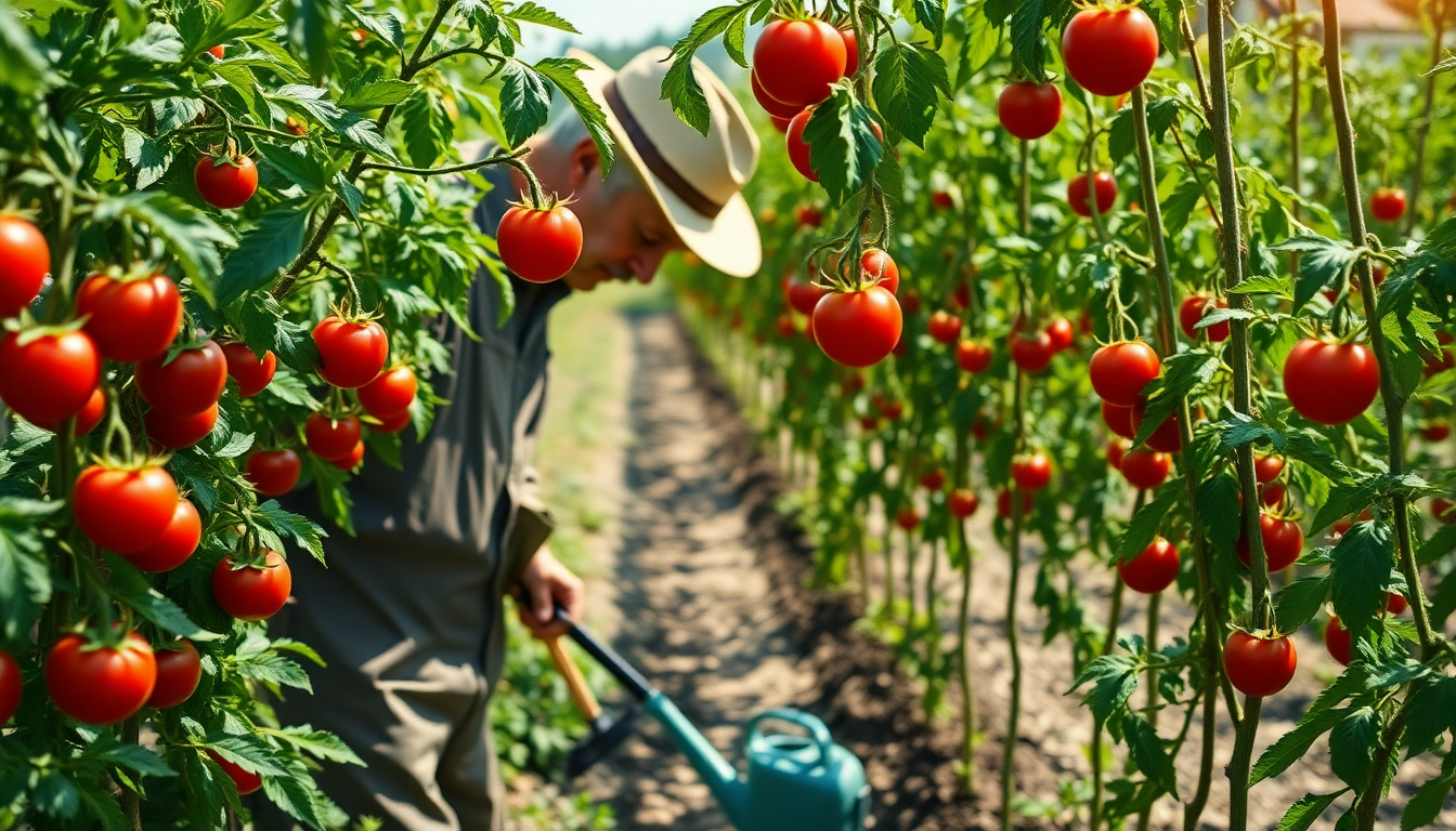Come coltivare pomodori nel tuo orto: guida pratica