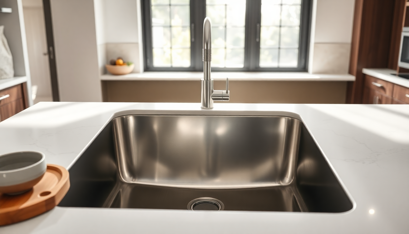 Come mantenere il tuo lavello in acciaio inox splendente