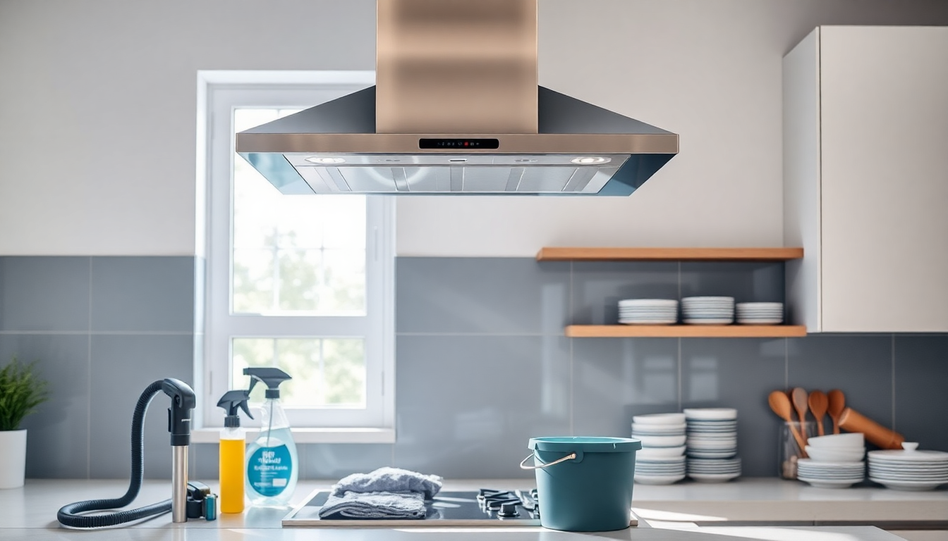 Come mantenere la cappa della cucina pulita e funzionante