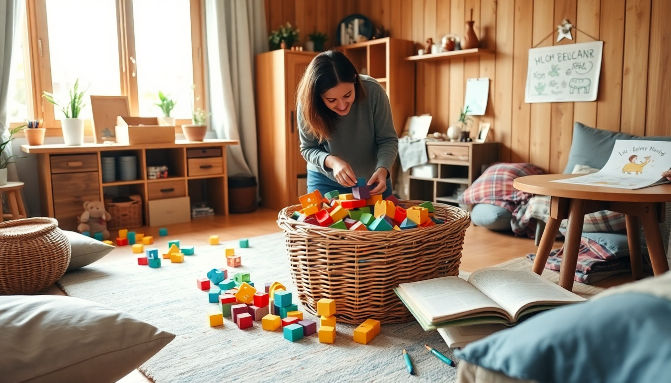 Come mantenere la casa ordinata con bambini piccoli