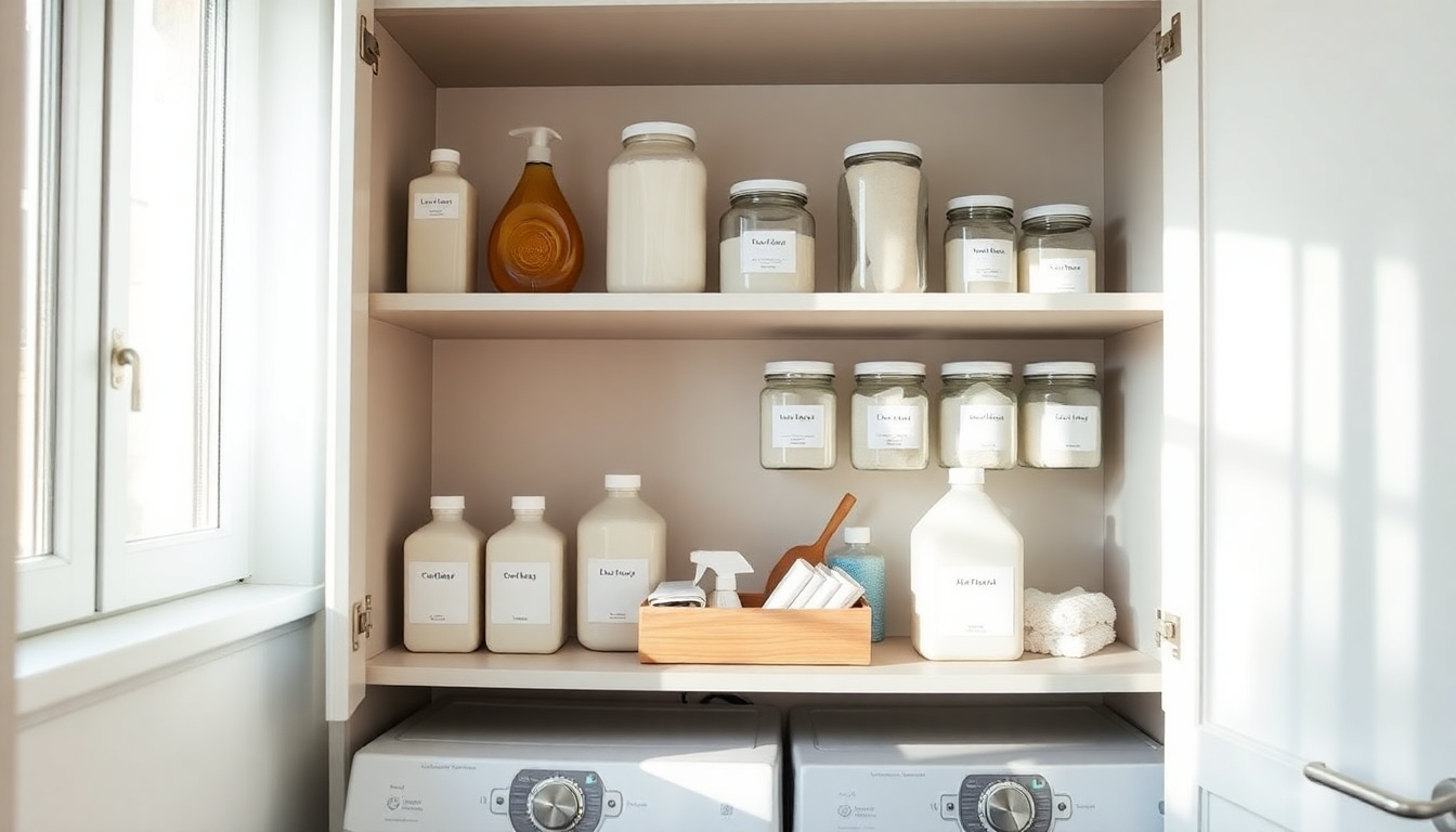 Come organizzare il tuo detersivo con un semplice trucco Ikea