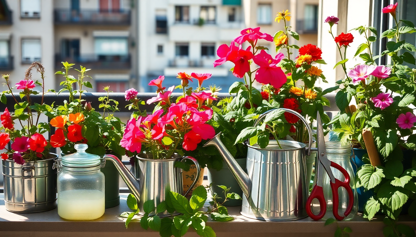 Come proteggere le tue piante da balcone dai parassiti