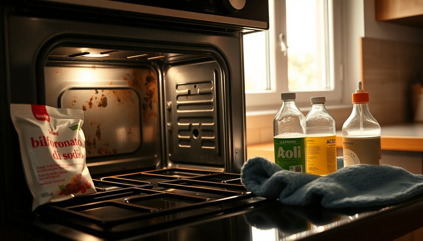 Come pulire il forno in modo naturale e semplice