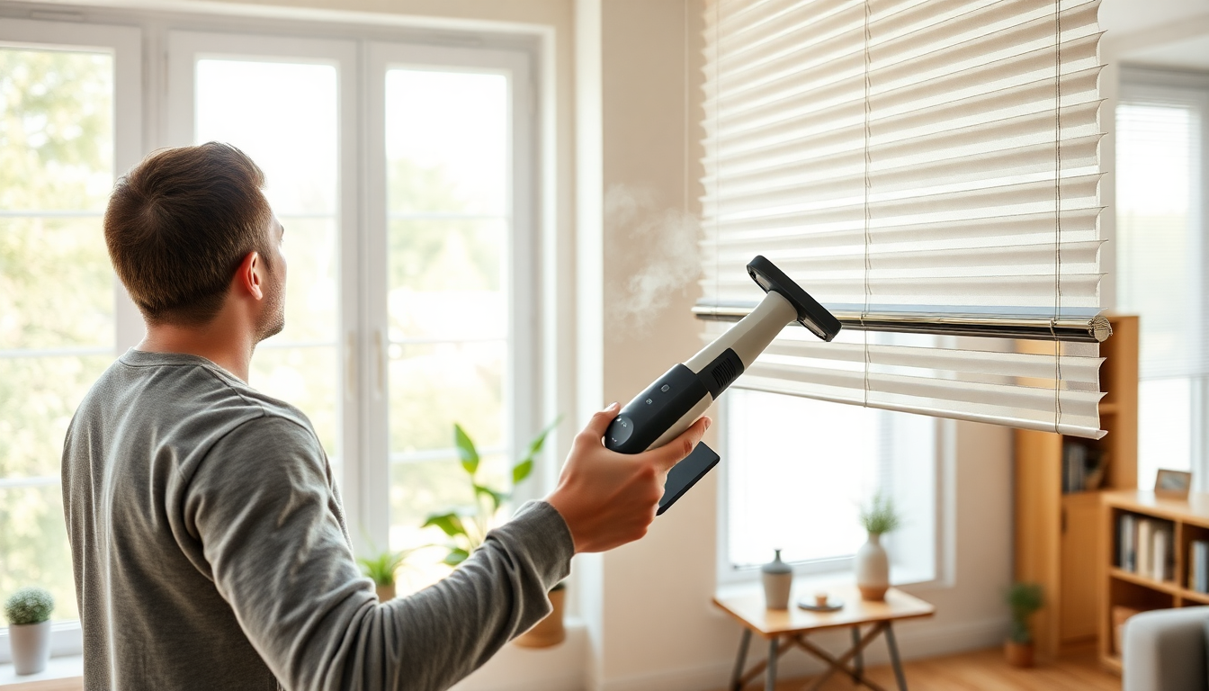 Come pulire le tapparelle con il vapore in modo efficace