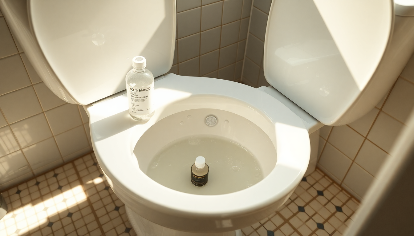 Come rimuovere il calcare dal wc in modo naturale