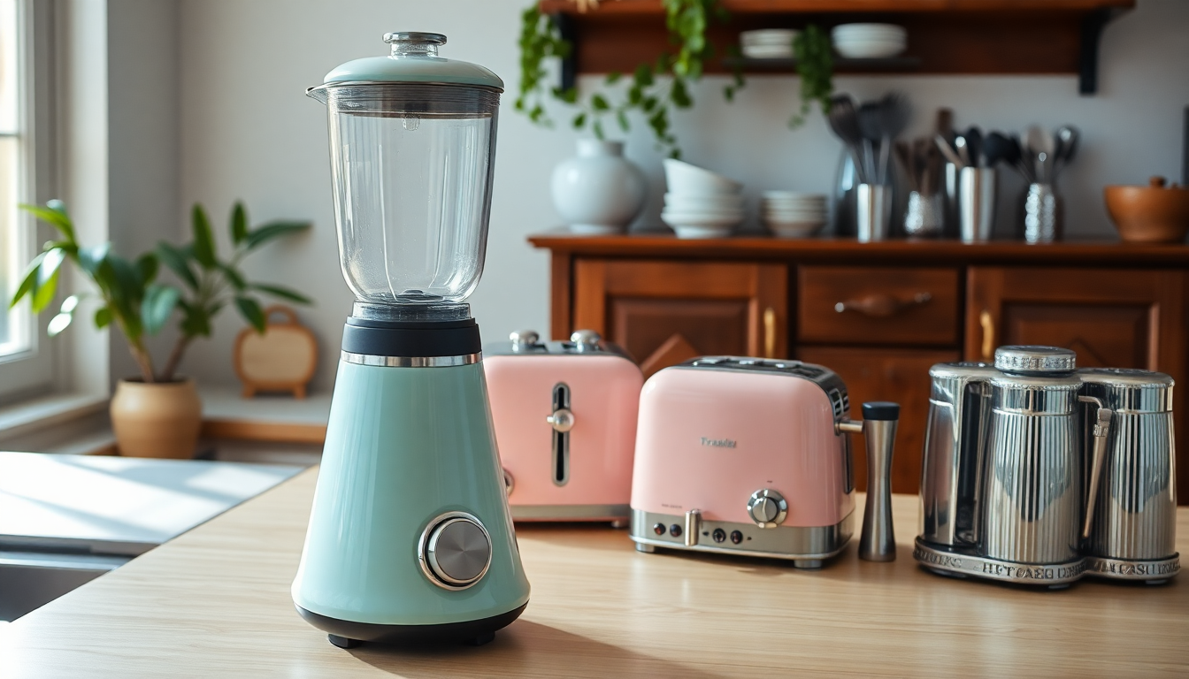 Elettrodomestici vintage: stile e funzionalità in cucina