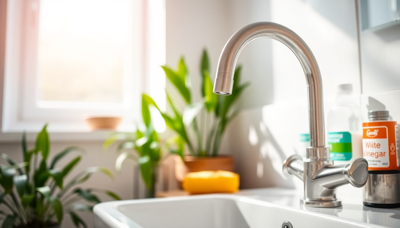 Eliminare il calcare dai rubinetti con metodi naturali