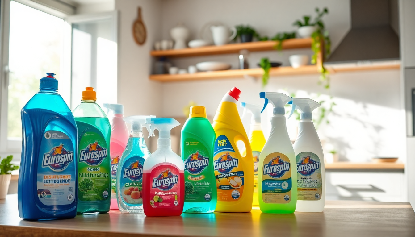 I migliori detersivi da Eurospin per la tua casa