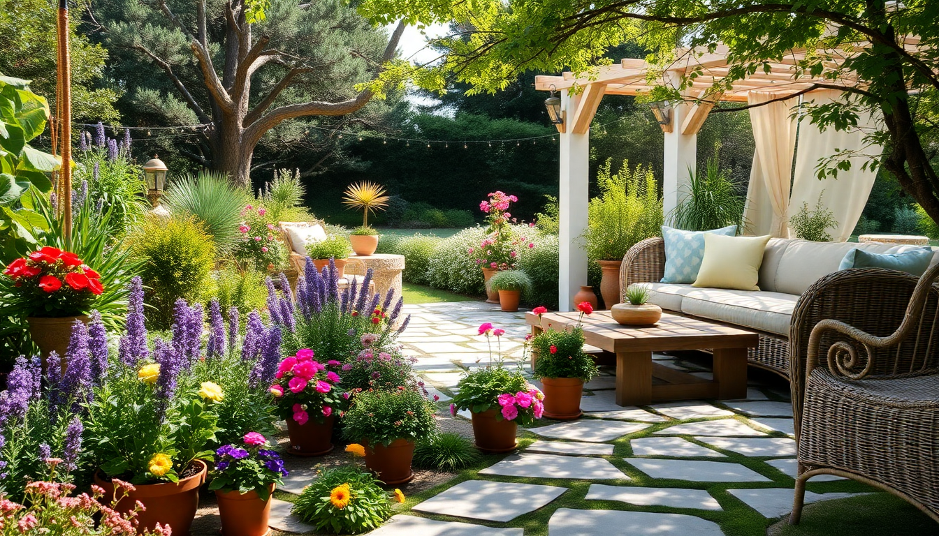 Idee creative per arredare il tuo giardino tutto l’anno