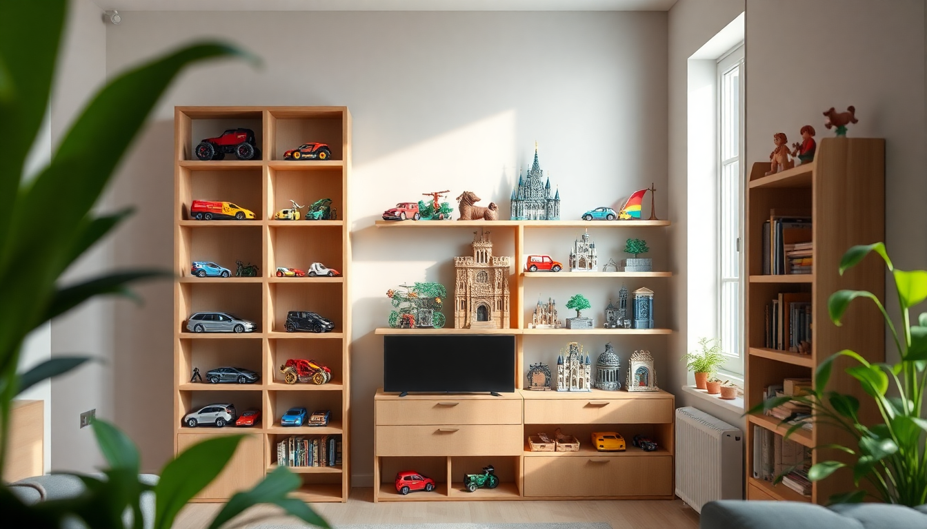 Idee creative per esporre i LEGO in casa