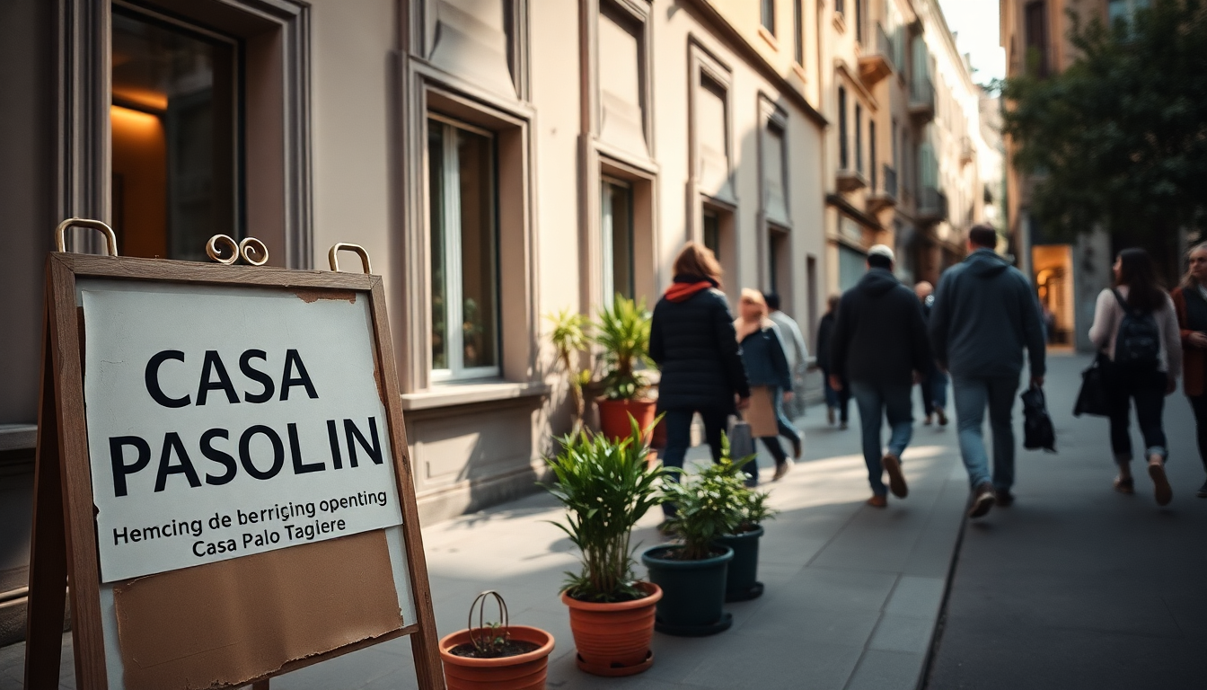 La casa di Pasolini: un nuovo spazio culturale a Roma