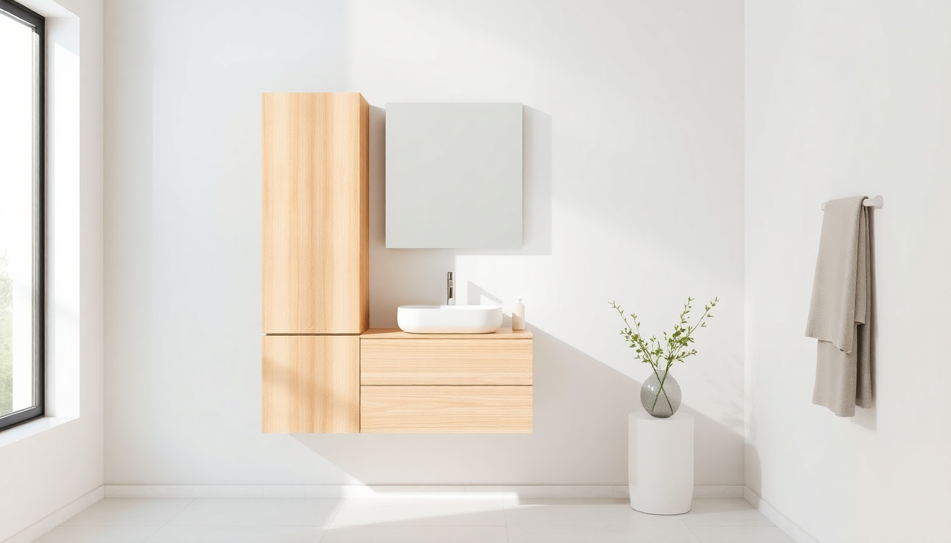 Mobili bagno sospesi: eleganza e funzionalità per il tuo spazio