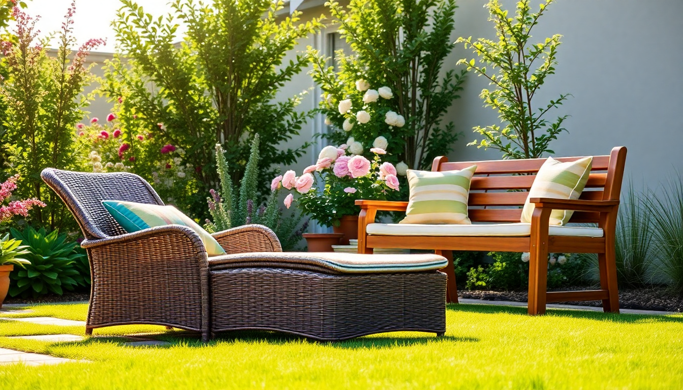 Mobili da giardino: comfort e stile per il tuo spazio esterno