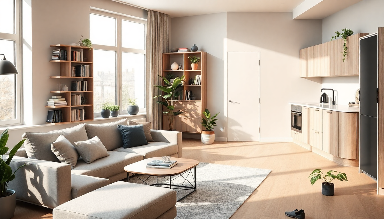 Mobili intelligenti per spazi piccoli: design e funzionalità