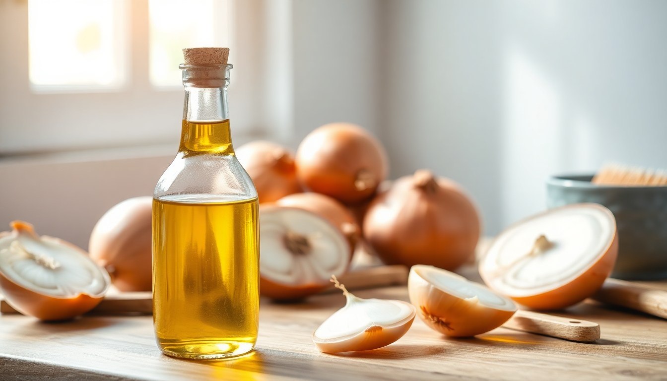 Olio di cipolla: il segreto per capelli forti e sani