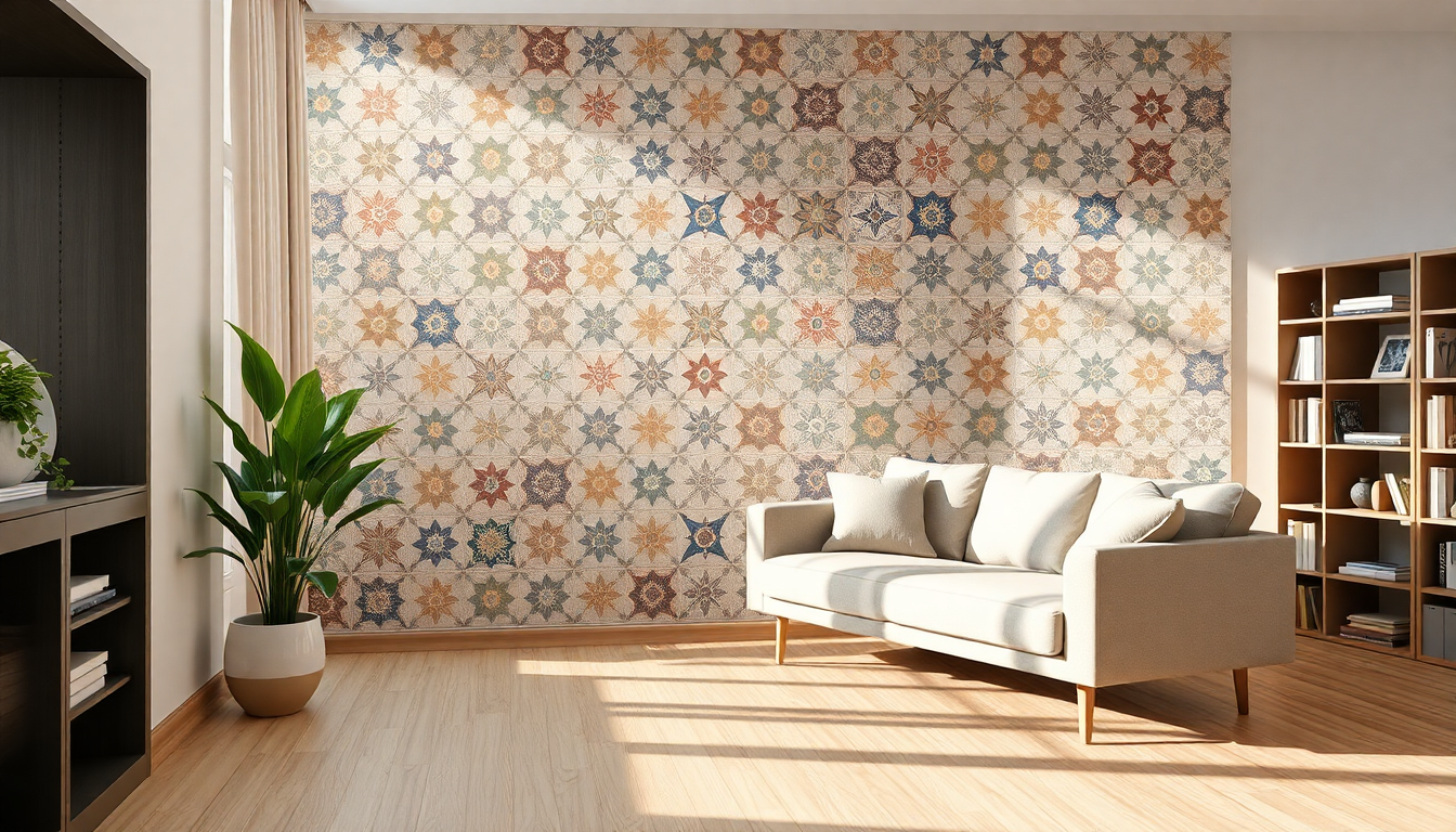 Piastrelle decorative per un tocco unico in casa