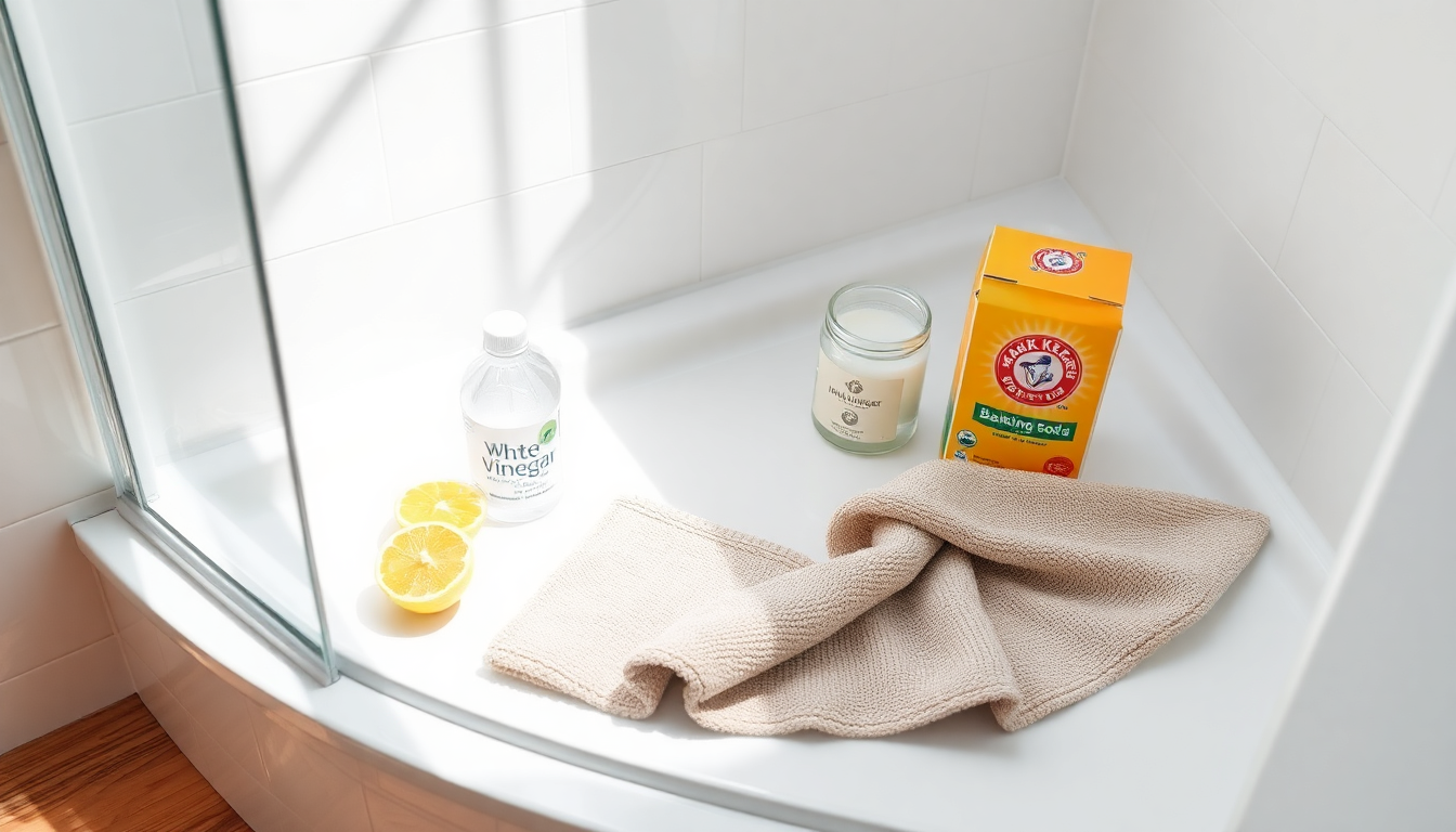 Pulire la doccia in modo naturale: rimedi efficaci