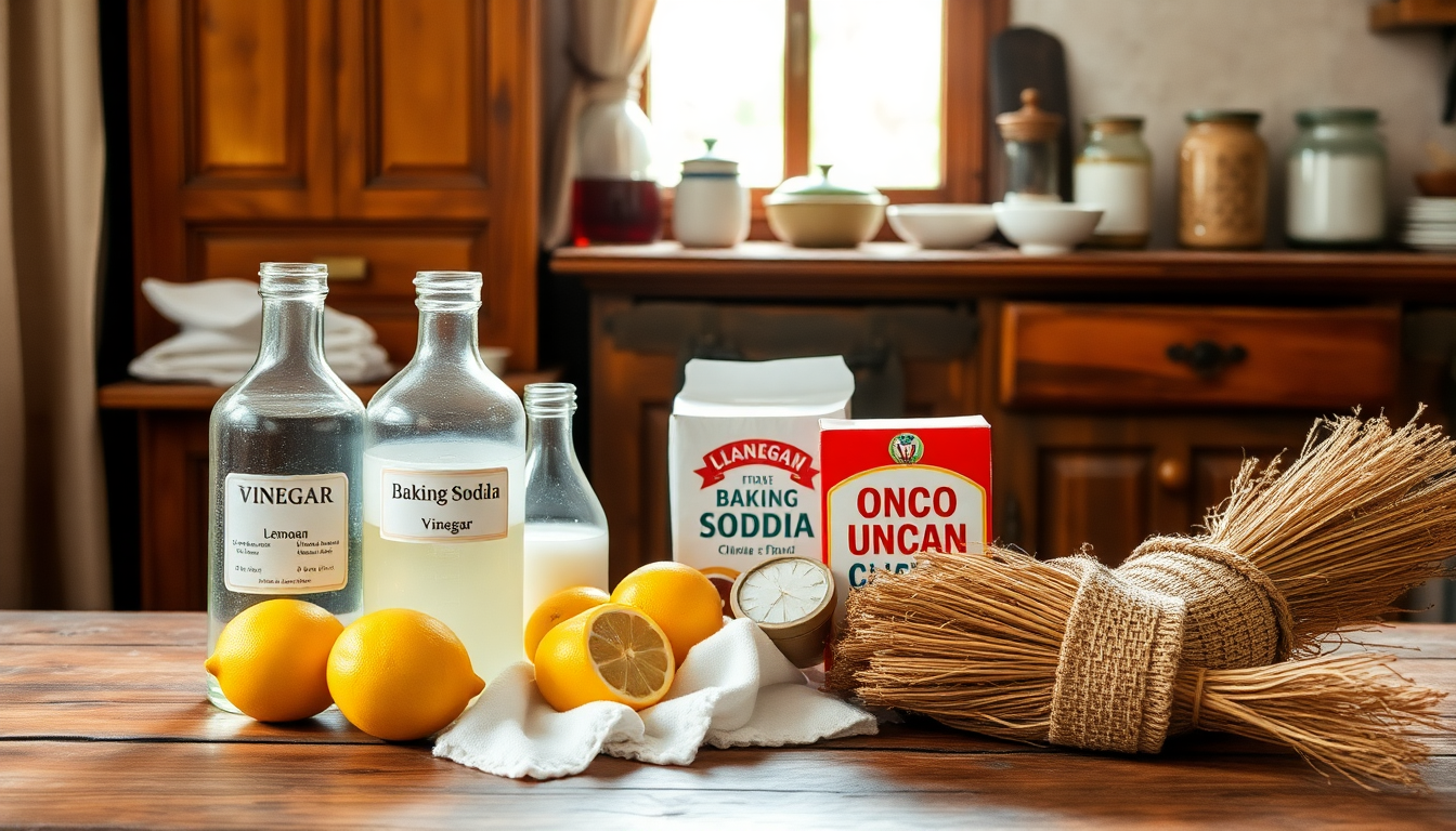 Rimedi di pulizia della nonna: riscopri la saggezza del passato