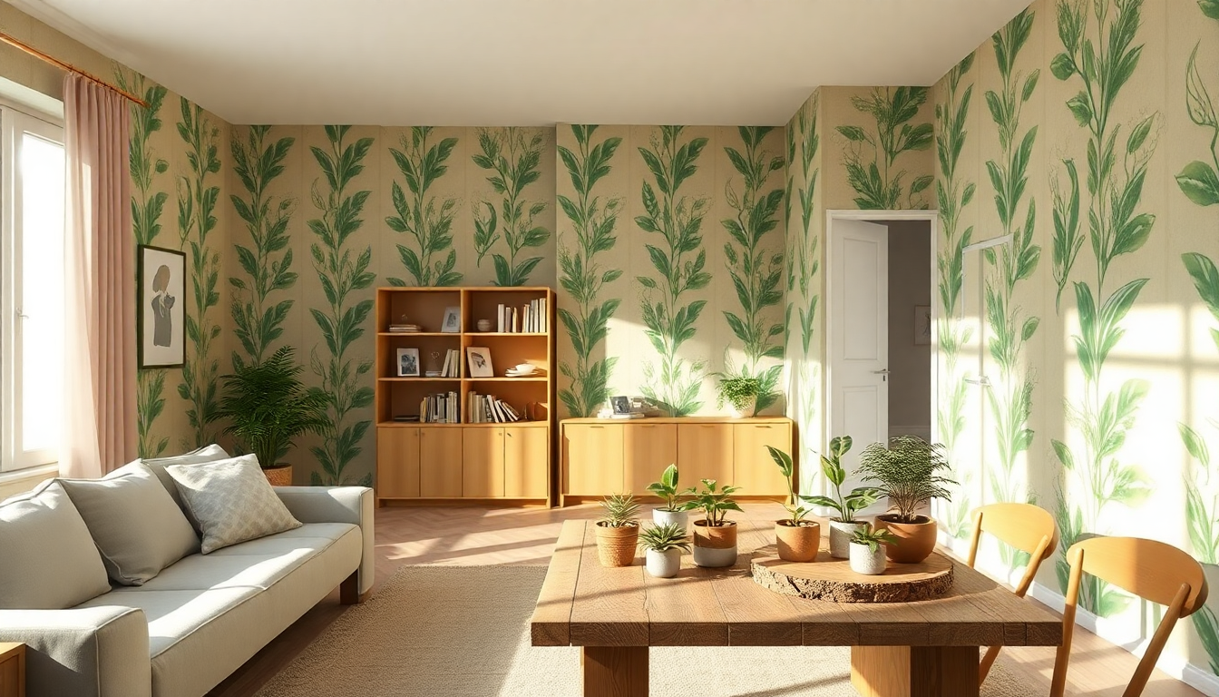 Rinnova la tua casa con carte da parati eco-friendly