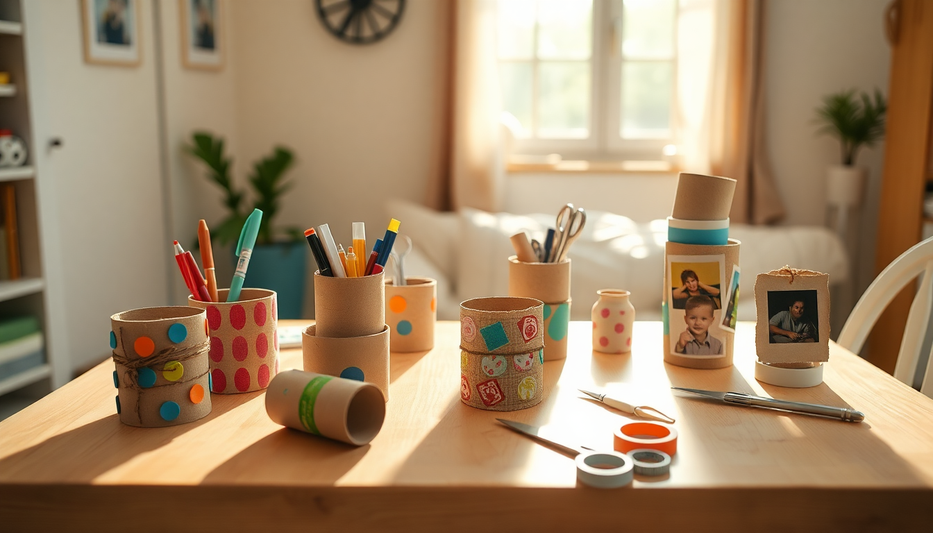 Riutilizzare i rotoli di carta igienica: idee creative per la casa