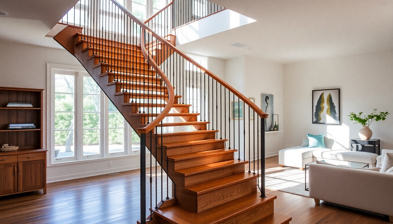 Scale interne su misura: design e funzionalità per ogni casa