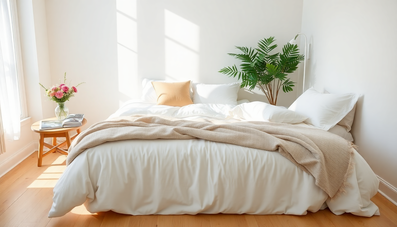 Scopri come scegliere la biancheria da letto ideale per ogni stagione