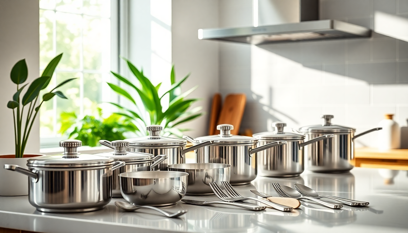 Scopri i migliori articoli in acciaio inox per la tua cucina