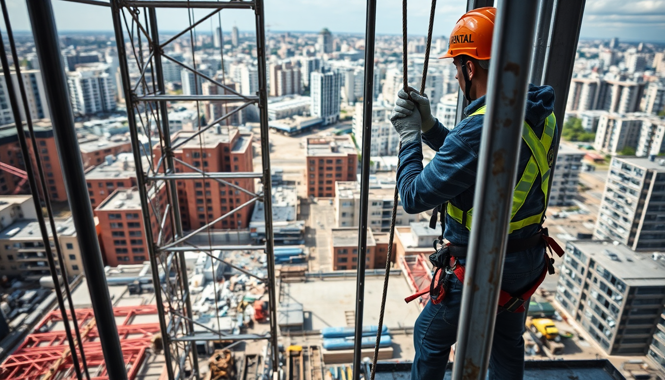 Sicurezza nei lavori in quota: linee vita e normative da rispettare