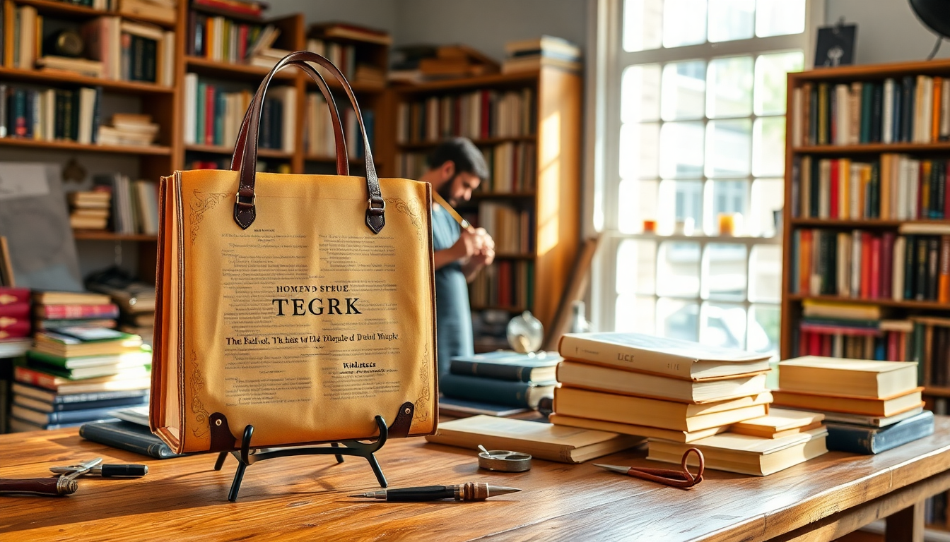 Trasforma i tuoi vecchi libri in originali borse di design