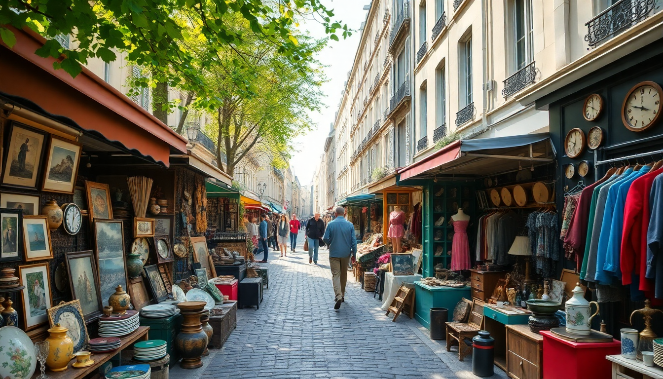 Weekend di tesori nei mercatini delle pulci di Parigi
