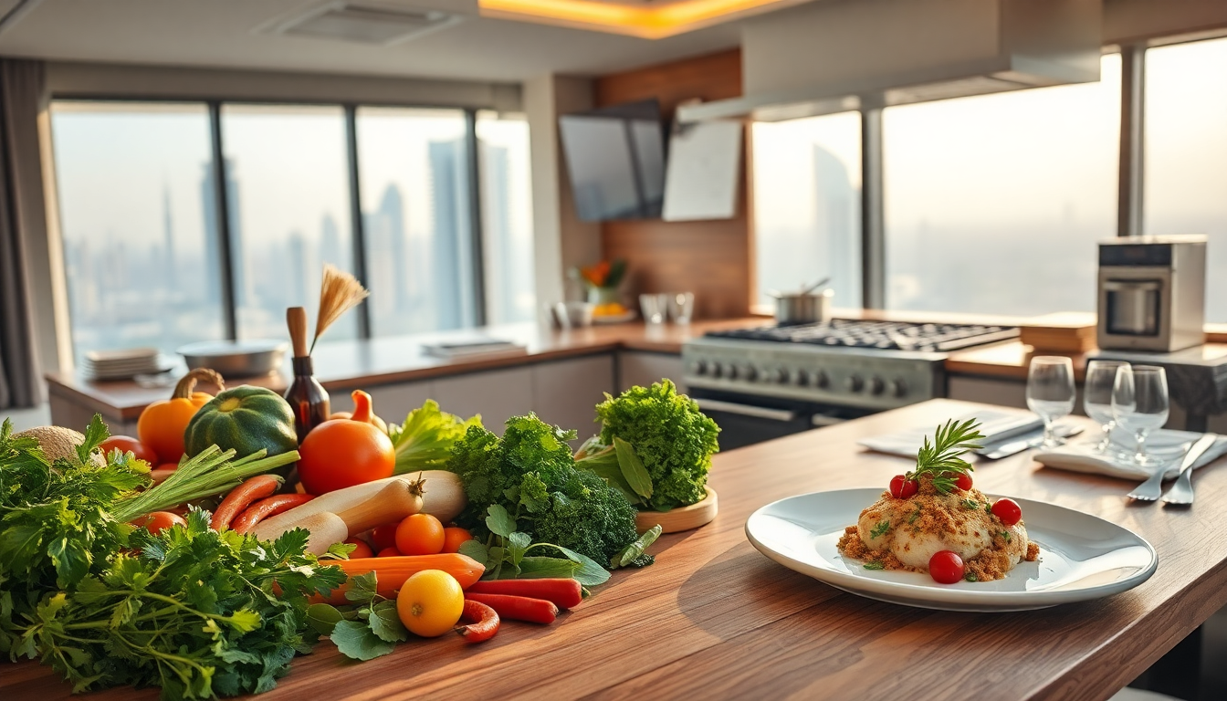 Chef privato a Dubai: come soddisfare le esigenze culinarie di una famiglia moderna