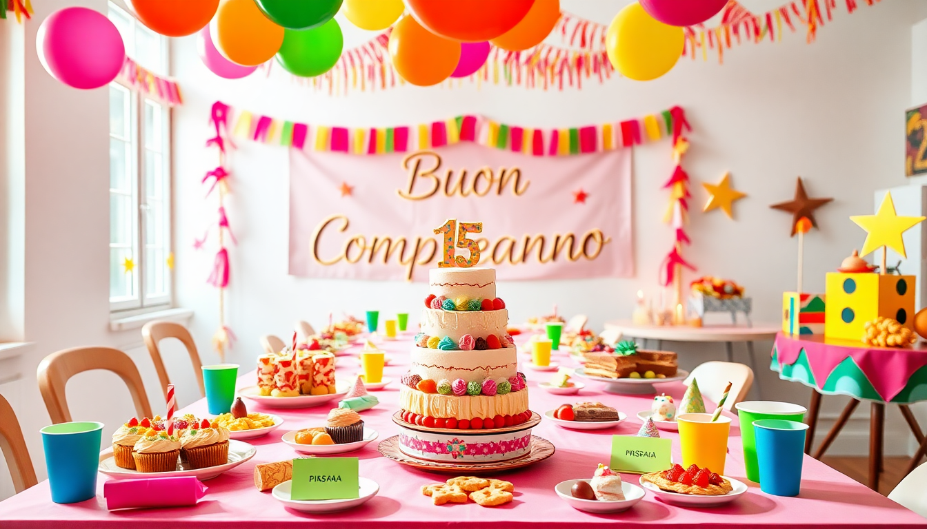 Come organizzare una festa di compleanno indimenticabile e divertente