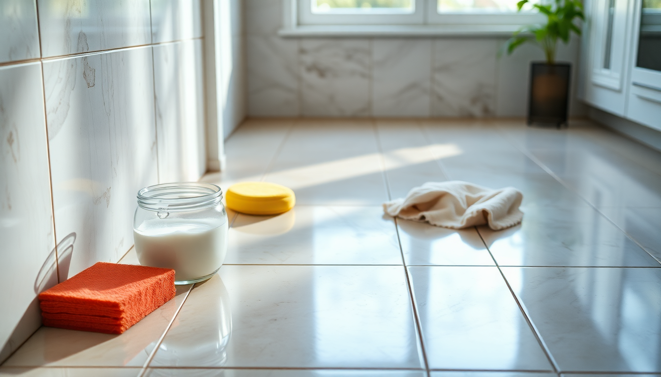 Come pulire le fughe dei pavimenti in modo semplice e naturale