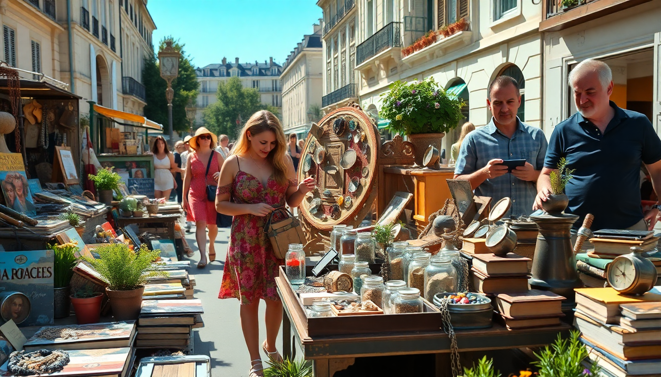 Esplora i migliori mercatini delle pulci a Parigi per affari unici