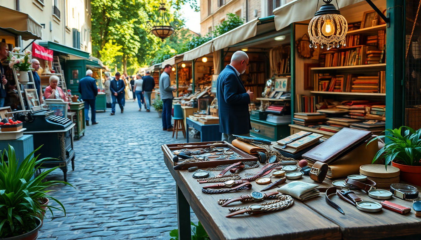 Esplorando il mondo del vintage tra mercatini e fiere