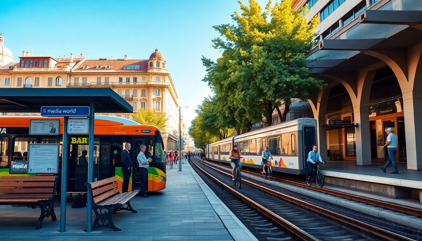 Guida al trasporto pubblico per Media World a Bari