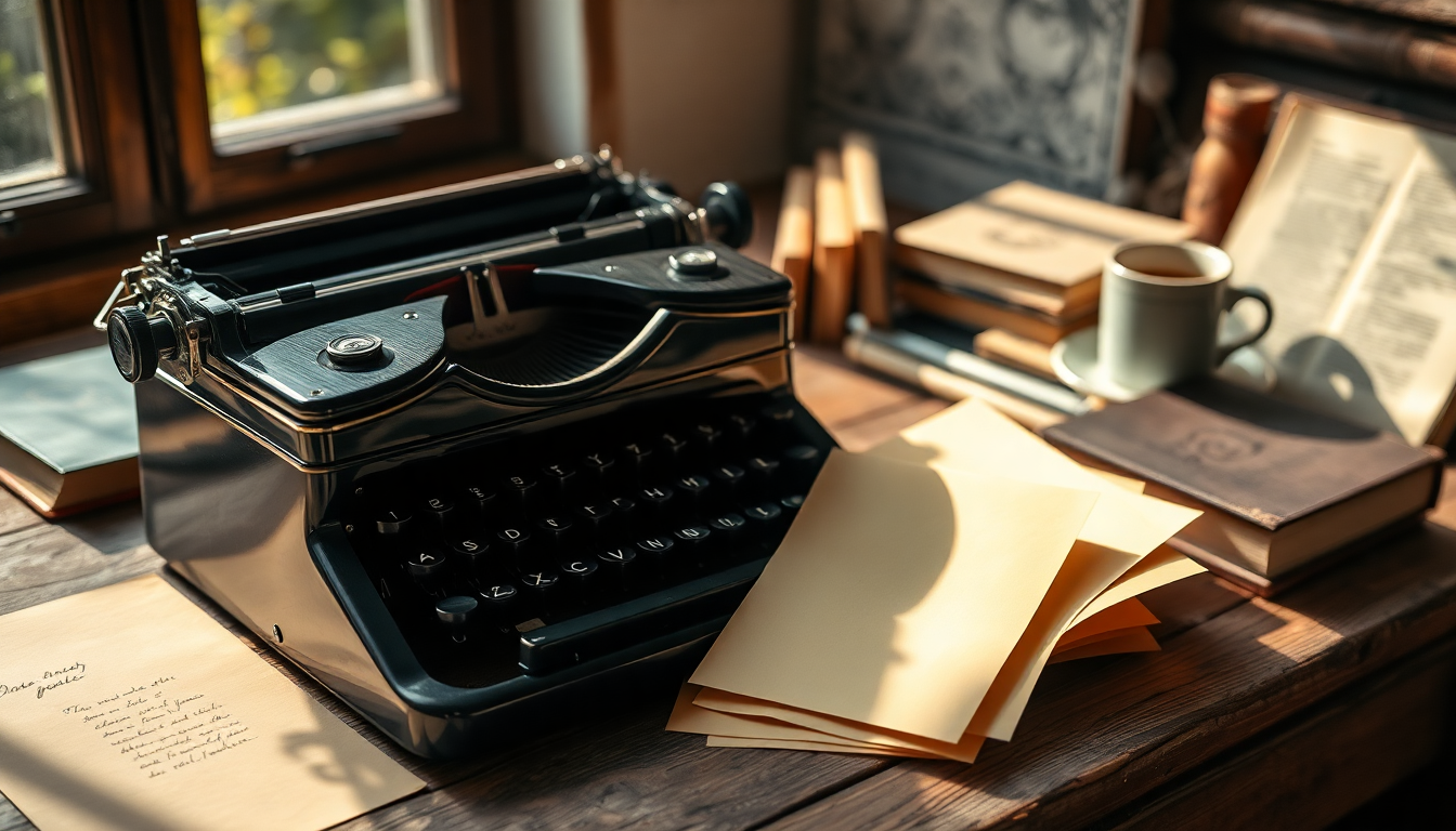Il fascino delle macchine da scrivere vintage