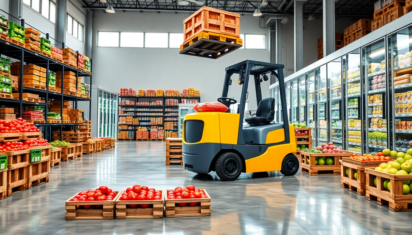 La logistica della catena del freddo e il ruolo sorprendente dei carrelli elevatori