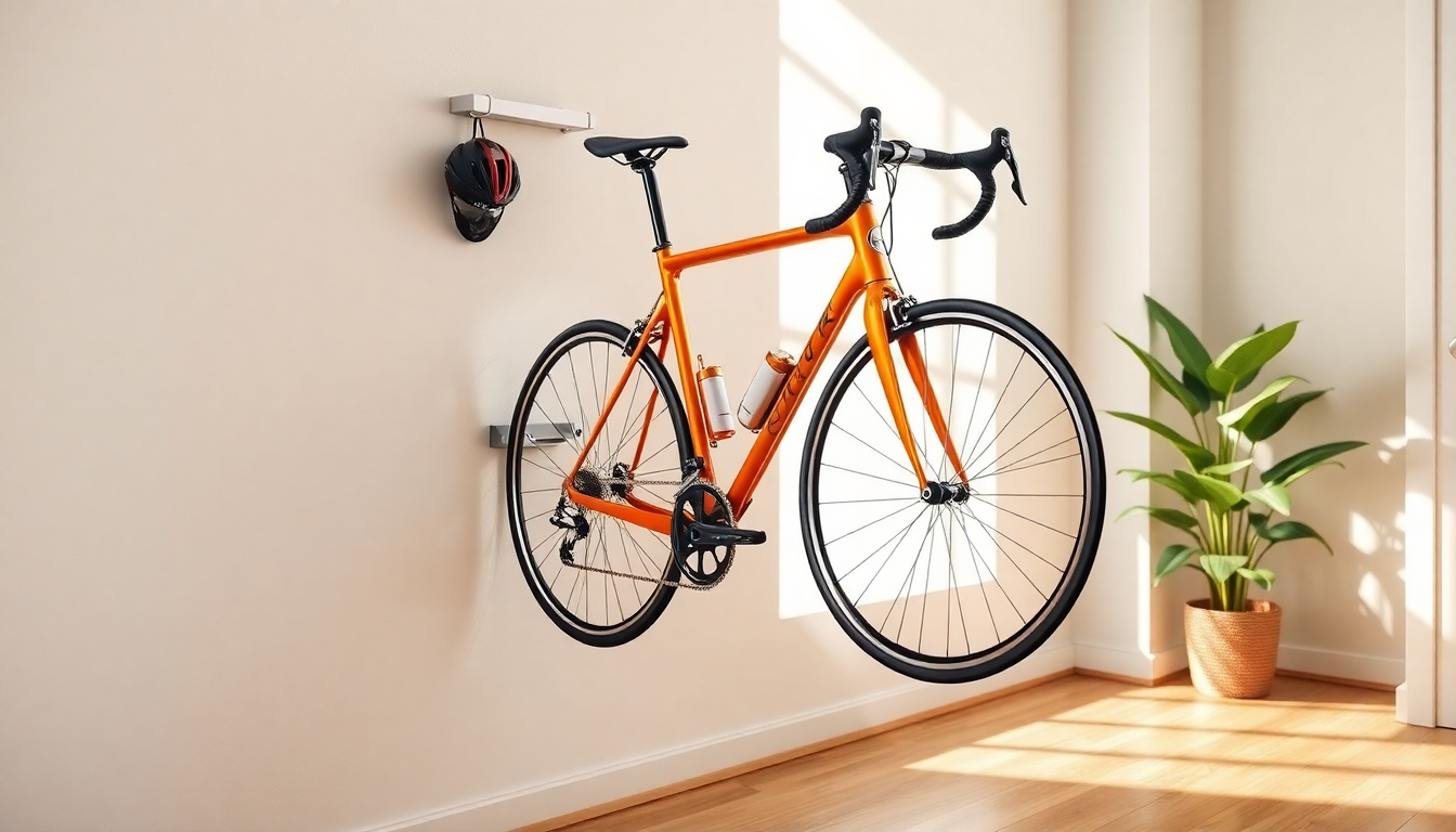 MyBike: il supporto da parete ideale per biciclette