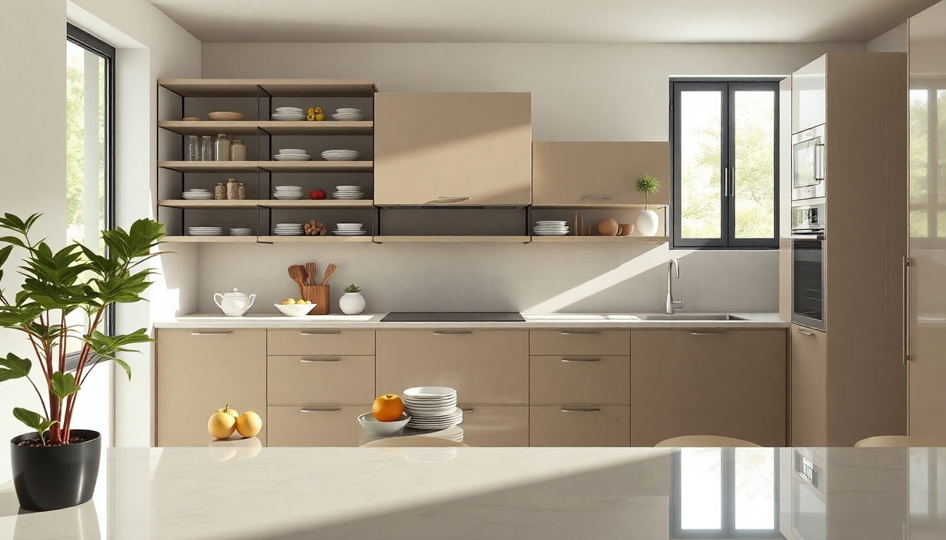 Ottimizzare lo spazio in cucina con stile