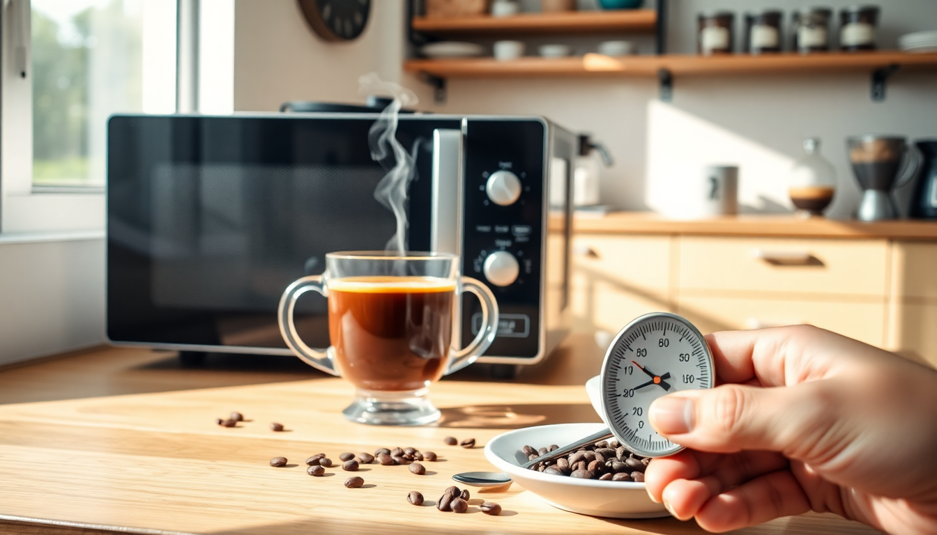 Perché riscaldare il caffè nel microonde può rovinare il sapore