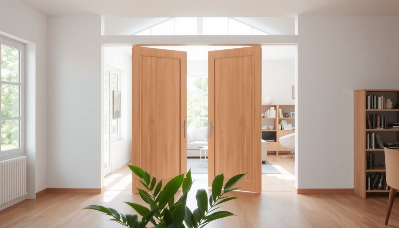 Porte a soffietto: eleganza e funzionalità per ogni spazio