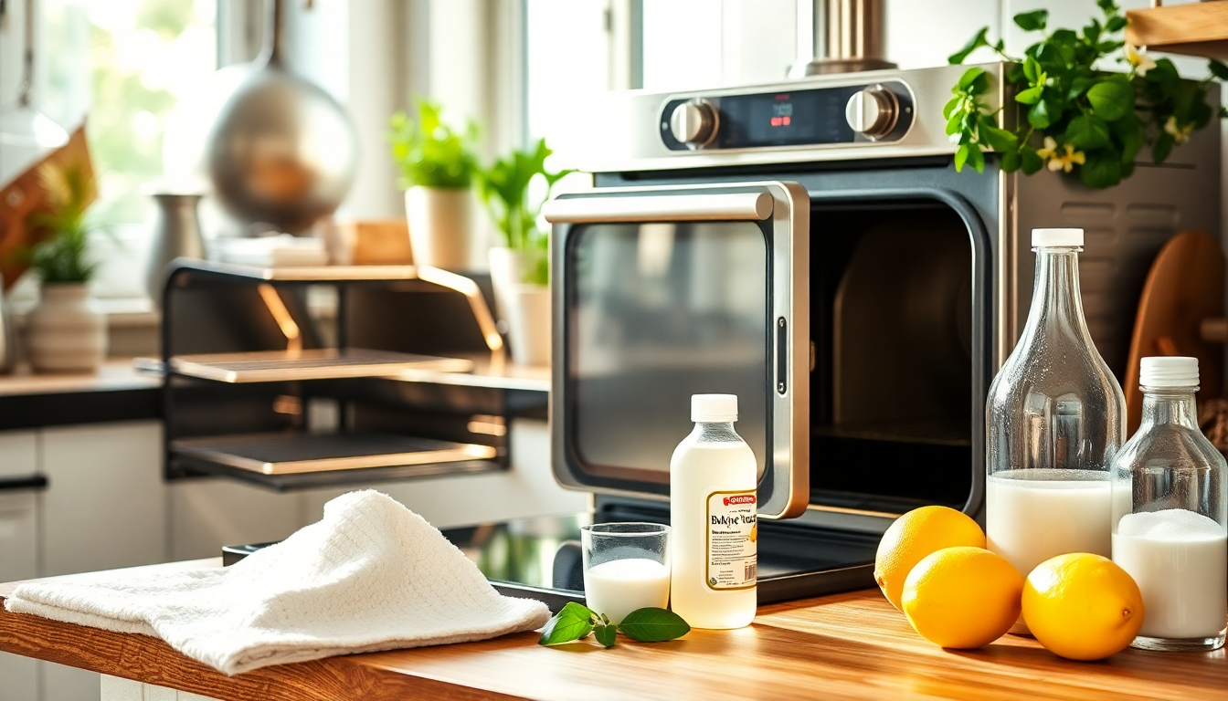 Rimedi naturali per pulire il forno in modo efficace
