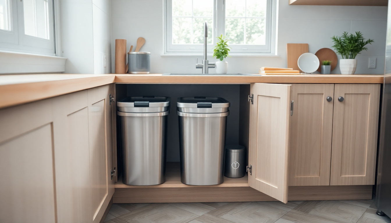 Scopri come la pattumiera sottolavello può trasformare la tua cucina nel 2025