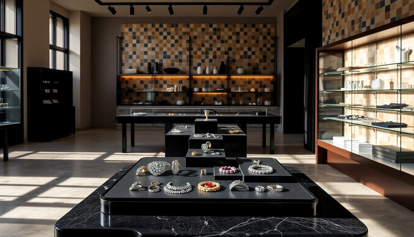 Scopri il design incantevole della boutique di Sarajevo tra lusso e funzionalità